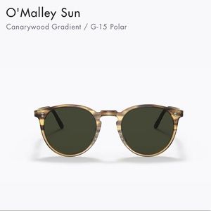 Oliver People’s O’Malley Sunglasses (polarized)